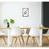EPIKASA Decoratieve Wandplaat-Metalen Decoratie Schoppenaas, Zwart, 32X1,5X48 Cm,