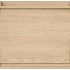 Vente-unique Wastafelmeubel-Meubel Onder Wastafel Met Engelse Lade - Eikenfineer - 60 Cm - Mesliva