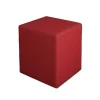 EPIKASA Aanbiedingen: Zitbank & Fauteuil-Milena Pouf, Rood, 34X34X37 Cm,