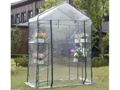 EXPERTLAND Tuinkas-Mini Tuinserre Wilsonea - Soepel Materiaal - 1M - L143 X L73 X H195 Cm