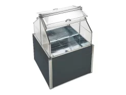 EXPERTLAND Tuinkas-Mini-Tuinkas Van Polycarbonaat En Structuur Van Aluminium - L120 X B120 X H169 Cm - Antraciet - Genista