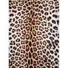 RugsX Klein Tapijt-Miro 51568.804 Tapijt Wasbaar Luipaardpatroon Antislip - Creme / Bruin 120X170 Cm