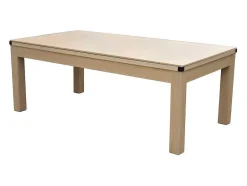 Vente-unique Spel Voor Binnen-Modulaire Tafel - Biljart En Pingpong Balthazar - 213 X 112 X 81,5 Cm - Rood