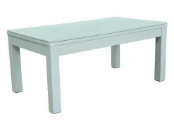 Vente-unique Spel Voor Binnen-Moduleerbare Tafel - Wit - Biljart En Tafeltennis - L182 X B102 X H80 Cm - Henk