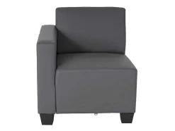 Vente-unique Bankstel 3+2-Moncalieri Bankstel (2-Delig), Donkergrijs