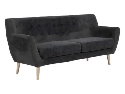Vente-unique Bankstel 3+2-Monte Bank 3 Persoons Donkergrijs.