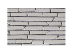 BRICOSOL Mozaiek-Mozaiek Vloer En Wand In Creme Marmer - Set Van 1M - Moyali