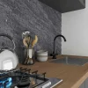 BRICOSOL Mozaiek-Mozaiektegels Vloer En Muur Moli Van Natuurlijk Marmer - Grijs - Pak Van 1M