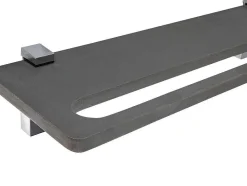 Vente-unique Accessoires & Spiegels-Muur Handdoekhouder Van Beton - 59,5 X 16,8 X 1,8 Cm - Dukat