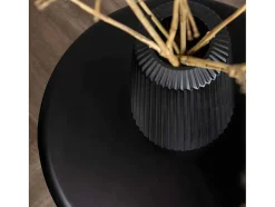 Venture Home Bijzettafel-Namsos Salontafel , Bijzettafel O40Cm Zwart.