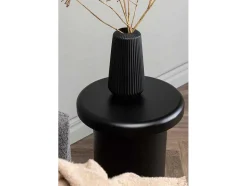 Venture Home Bijzettafel-Namsos Salontafel , Bijzettafel O40Cm Zwart.