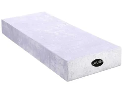 NATUREA Eenpersoons Matras-Natuurlijke Schuimmatras Met Vormgeheugen En Bamboe - Parure Van - 100 X 200 Cm
