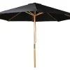 Vente-unique Parasol-Naxos Parasol Zwart, Natuur.