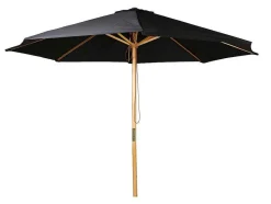 Vente-unique Parasol-Naxos Parasol Zwart, Natuur.