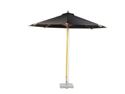 Vente-unique Parasol-Naxos Parasol Zwart, Natuur.