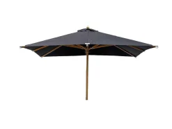 Vente-unique Parasol-Naxos Parasol Zwart, Natuur.