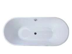Shower & Design Vrijstaand Bad-[New Version]Vrijstaande Design Badkuip Katoucha 170*75*58 Cm