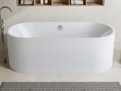 Shower & Design Vrijstaand Bad-[New Version]Vrijstaande Design Badkuip Katoucha 170*75*58 Cm