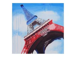 Vente-unique Schilderij-Olieverfschilderij Eiffeltoren Handgeschilderd