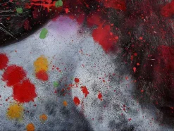 Vente-unique Schilderij-Olieverfschilderij Leeuw Mcw-H25, 80X120Cm