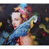 Vente-unique Schilderij-Olieverfschilderij Vrouw Mcw-H25 Handgeschilderd, 100X150Cm