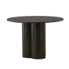 Vente-unique Eettafel-Olivia Eetkamertafel O110Cm Bruin.