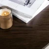 Vente-unique Salontafel-Olivia Salontafel O80Cm Bruin.