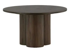 Vente-unique Salontafel-Olivia Salontafel O80Cm Bruin.