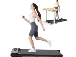 Vente-unique Fitness-Onder Bureau Loopband 1-6Km/H Wandelen Jogging Machine Voor Thuiskantoor Met Opvouwmogelijkheid