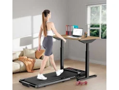 Vente-unique Fitness-Onder Bureau Loopband 1-6Km/H Wandelen Jogging Machine Voor Thuiskantoor Met Opvouwmogelijkheid