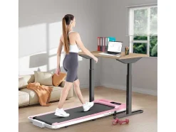 Vente-unique Fitness-Onder Bureau Loopband 1-6Km/H Wandelen Jogging Machine Voor Thuiskantoor Met Opvouwmogelijkheid
