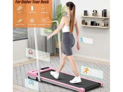 Vente-unique Fitness-Onder Bureau Loopband 1-6Km/H Wandelen Jogging Machine Voor Thuiskantoor Met Opvouwmogelijkheid