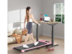 Vente-unique Fitness-Onder Bureau Loopband 1-6Km/H Wandelen Jogging Machine Voor Thuiskantoor Met Opvouwmogelijkheid