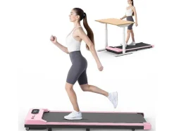 Vente-unique Fitness-Onder Bureau Loopband 1-6Km/H Wandelen Jogging Machine Voor Thuiskantoor Met Opvouwmogelijkheid