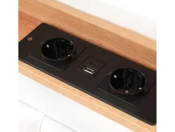 ModernLuxe Aanbiedingen: Slaapkamer & Kantoor-Opbergbed 160X200Cm In Linnenstof Met Usb-Poort - Verstelbaar Hoofdeinde En Lattenbodem - Beige