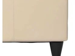 Vente-unique Kleine Opberger En Slaapkameraccessoire-Opbergkist Arezzo Xxl, Creme
