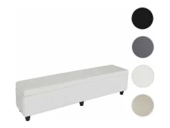 Vente-unique Kleine Opberger En Slaapkameraccessoire-Opbergkist Arezzo Xxl, Wit
