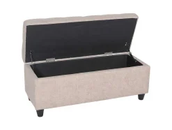 Vente-unique Kleine Opberger En Slaapkameraccessoire-Opbergkist Kriens, Beige