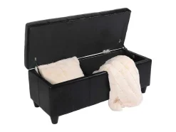 Vente-unique Kleine Opberger En Slaapkameraccessoire-Opbergkist Kriens, Zwart