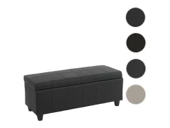 Vente-unique Kleine Opberger En Slaapkameraccessoire-Opbergkist Kriens, Zwart Mat