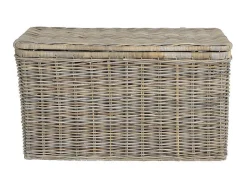 OZAIA Opbergaccessoire-Opbergruimte Van Kubu Timgad - L100 X D55 X H55 Cm - Natuurlijk Grijs