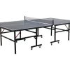 Vente-unique Spel Voor Buiten-Opklapbare Pingpongtafel Op Wieltjes Voor Buiten Met Accessoires - L274 X D152,5 X H76 Cm - Jordie