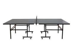Vente-unique Spel Voor Buiten-Opklapbare Pingpongtafel Op Wieltjes Voor Buiten Met Accessoires - L274 X D152,5 X H76 Cm - Jordie