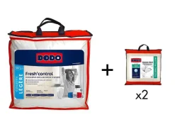 DODO Dekbed-Pack Anti-Transpirant Dekbed 220X240Cm + 2 Hoofdkussens 60X60Cm Verkoelend Effect