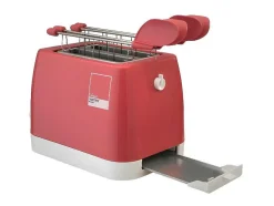 BIMAR Klein Huishoudelijk Apparaat-Pantone Broodrooster, Rood, 26X18X17 Cm,