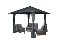 Vente-unique Prieel, Pergola, Gazebo En Kiosk-Pergola Mcw-J63, Antraciet