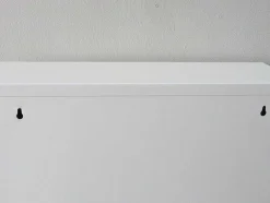 Vente-unique Schoenenkast-Pisa Schoenenkast Wit Metaal Met 5 Vakken - Set Van 2.