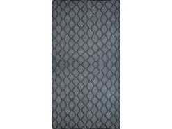 OZAIA Huistextiel-Plaid Oyace - Acryl En Wol - 130 X 170 Cm - Ivoor En Blauw
