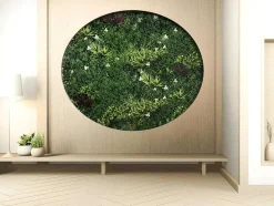 Vente-unique Plantenwand-Plantenwand Lahti - Set Van 1 M - Groen