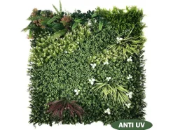 Vente-unique Plantenwand-Plantenwand Lahti - Set Van 1 M - Groen